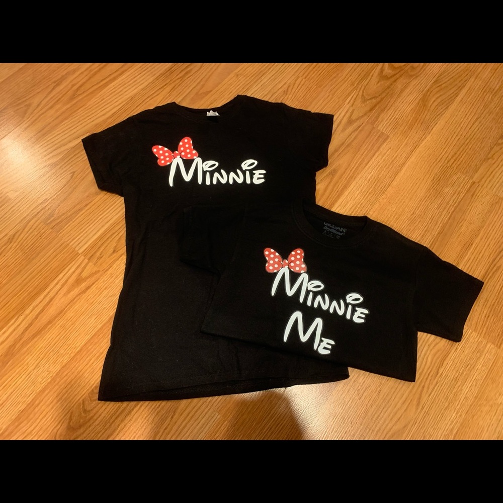 Minnie and Minnie Me pair of shirts